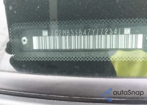 2007 Pontiac Solstice from USA, damaged, VIN 1G2MB35B47Y112341